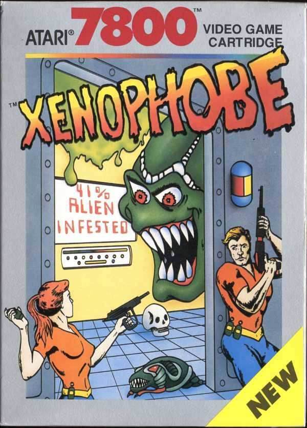 Xenophobe (Atari 7800) - Game Manual Only