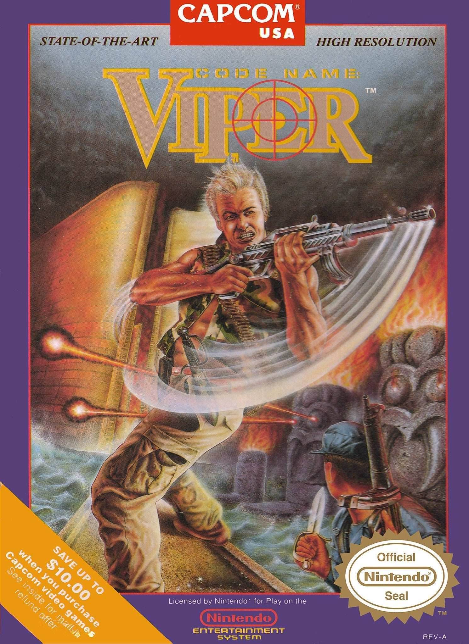 Code Name Viper (Nintendo NES) - Game Manual Only