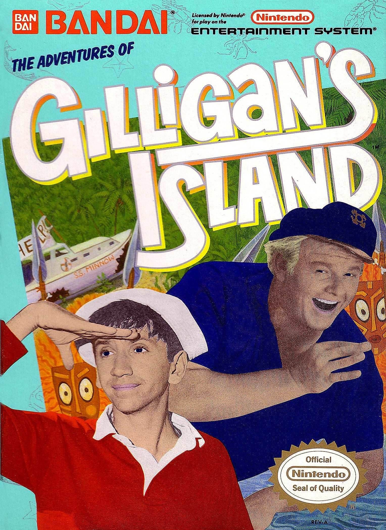 Gilligan's Island (Nintendo NES) - Game Manual Only