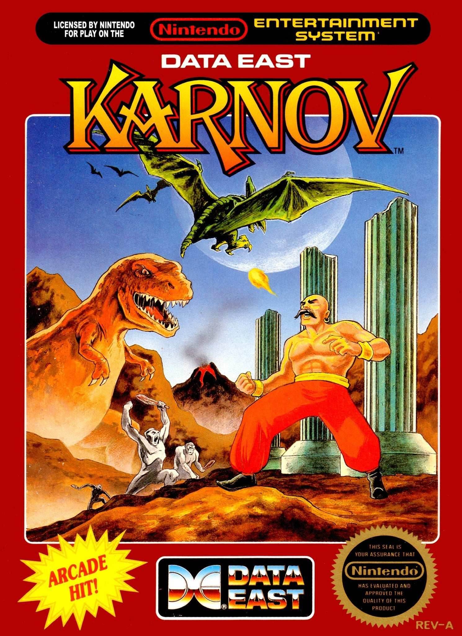 Karnov (Nintendo NES) - Game Manual Only