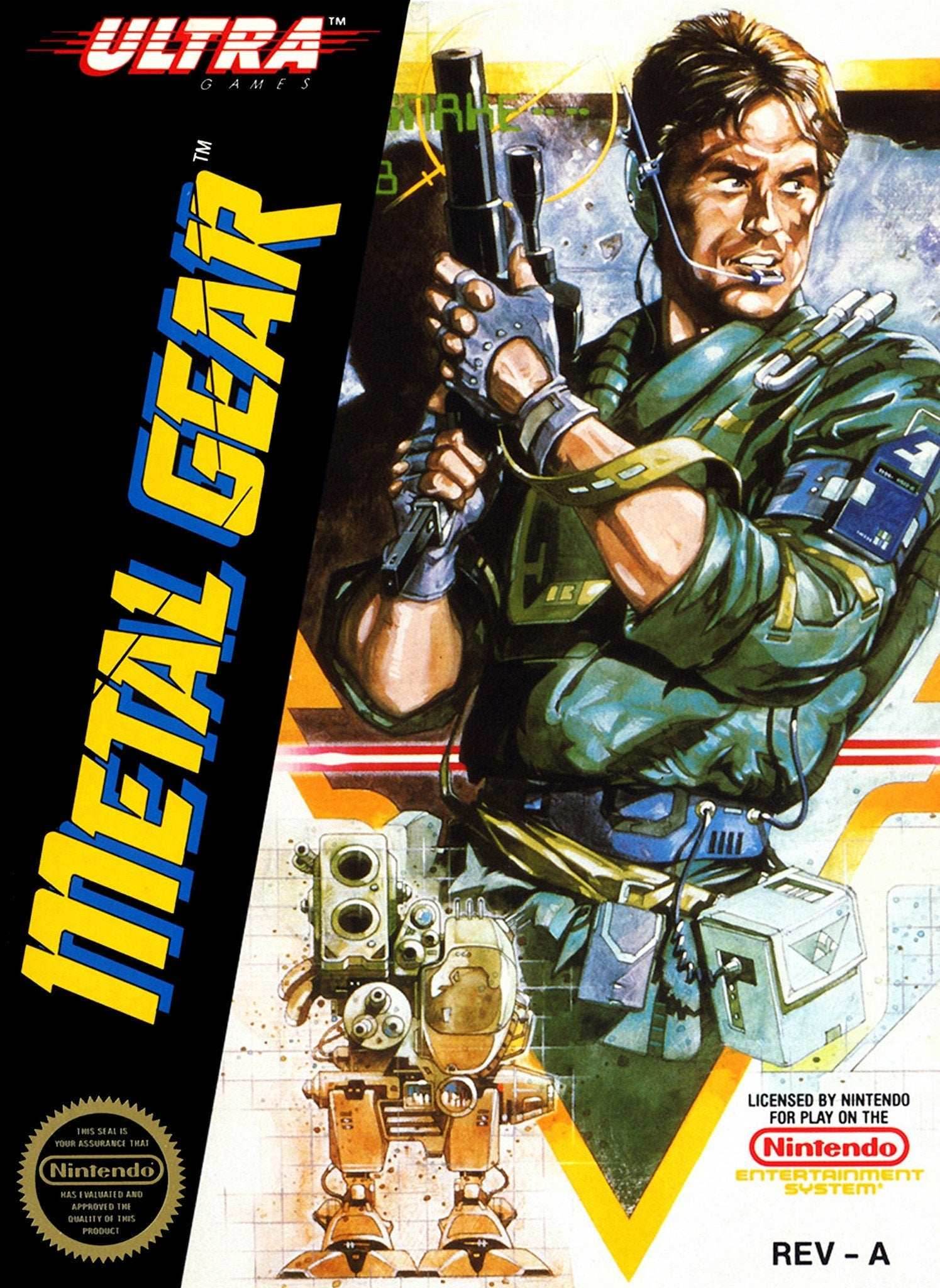 Metal Gear (Nintendo NES) - Game Manual Only