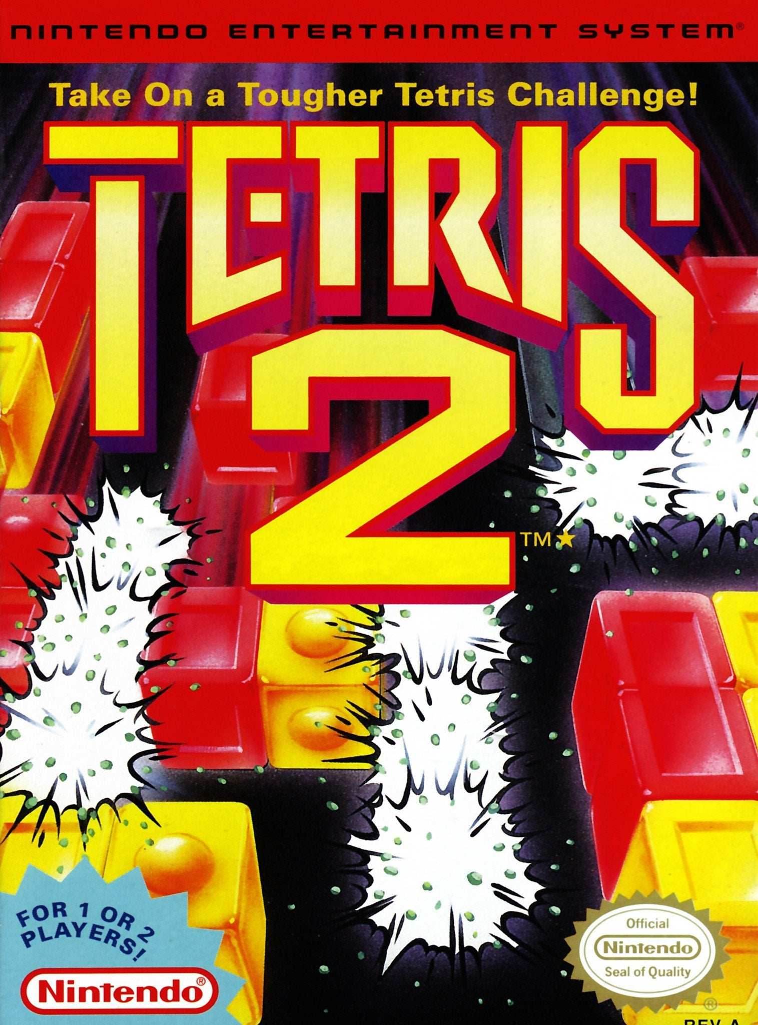 Tetris 2 (Nintendo NES) - Game Manual Only