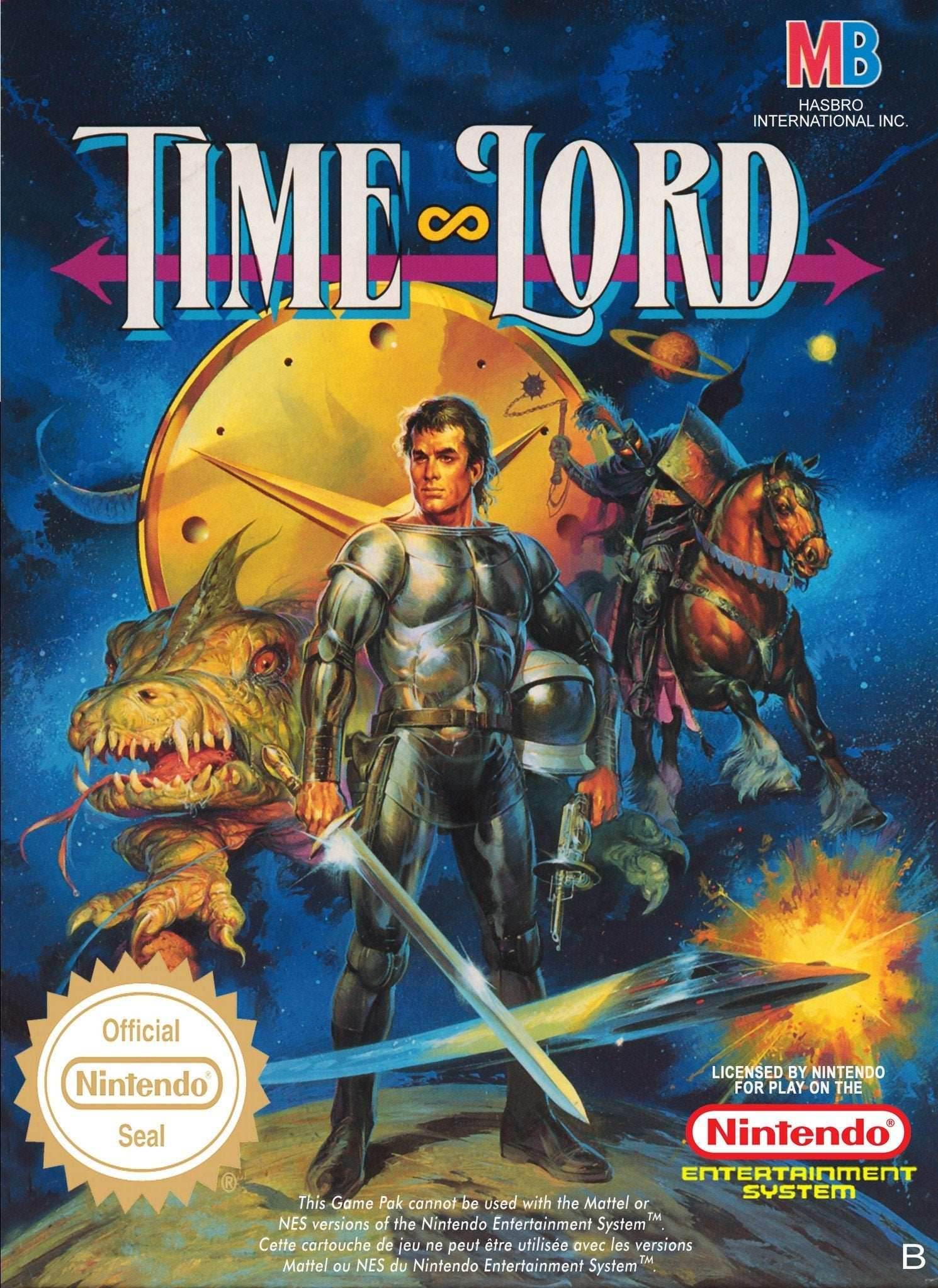 Time Lord (Nintendo NES) - Game Manual Only