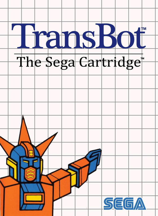 Transbot (Sega Master System) - Game Manual Only