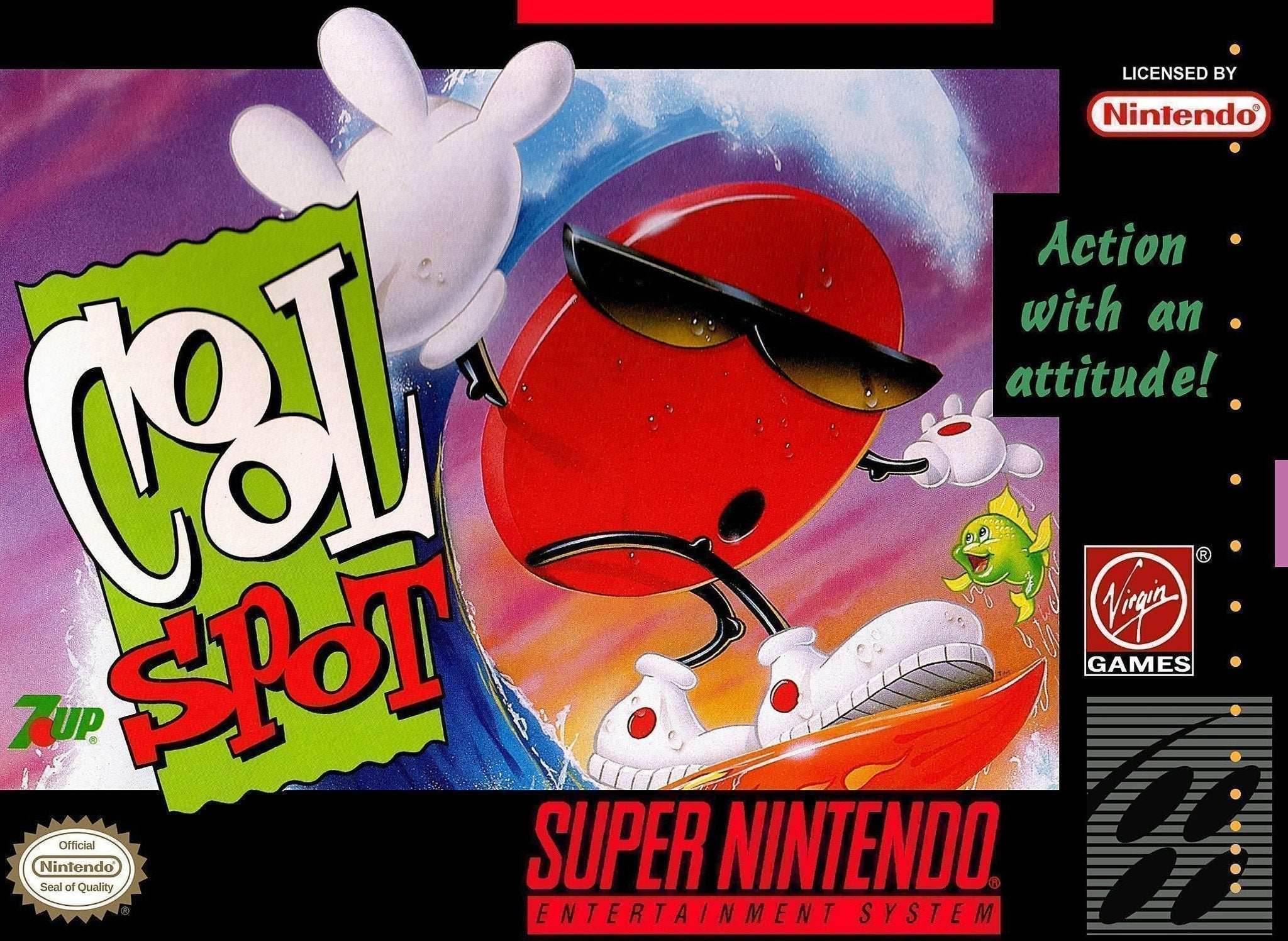 Cool Spot (Super Nintendo) - Game Manual Only