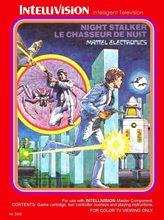 Night Stalker (Intellivision) - Game Manual Only