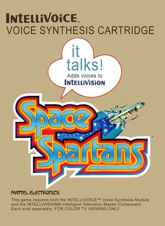Space Spartans (Intellivision) - Game Manual Only