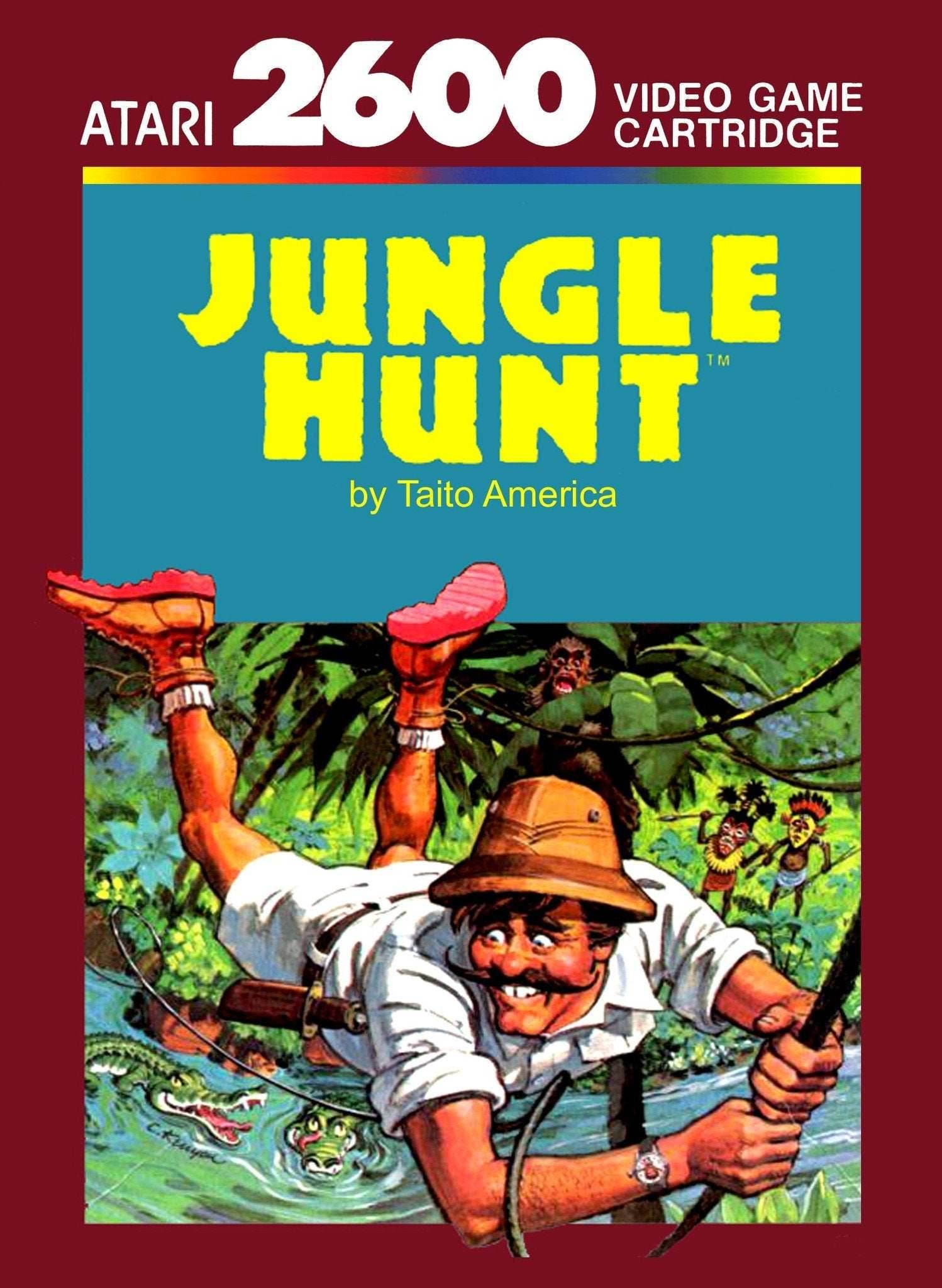 Jungle Hunt (Atari 2600) - Game Manual Only