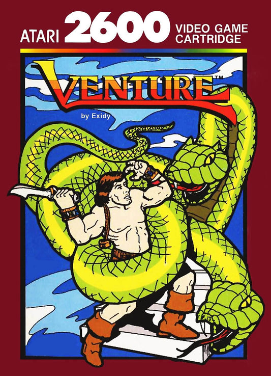 Venture (Atari 2600) - Game Manual Only