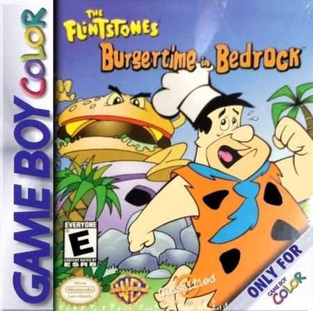 The Flintstones: Burgertime in Bedrock (Gameboy Color) - Game Manual Only