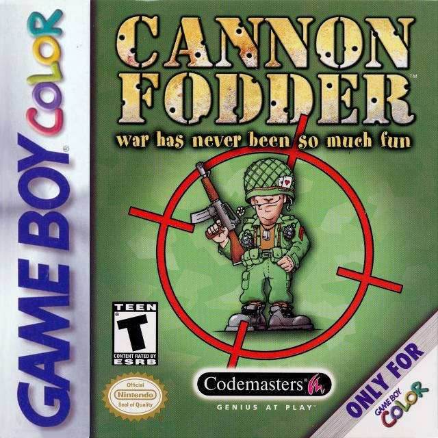 Cannon Fodder (Gameboy Color) - Game Manual Only