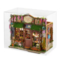 DIY wooden fairy-tale Wonderhous: mini bookends, assembleable houses, gifts, home decor
