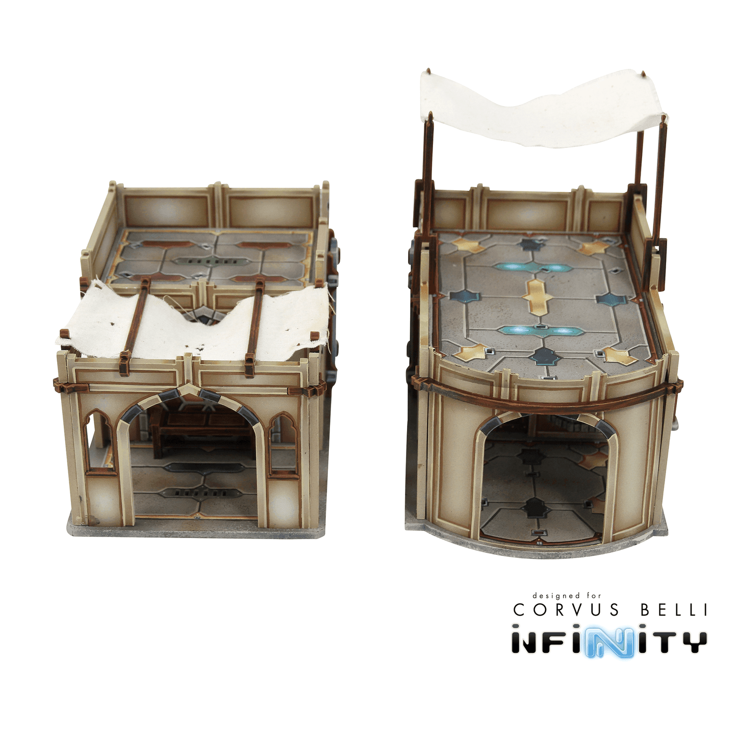 Alcazaba Utility Buildings - 2 Pack