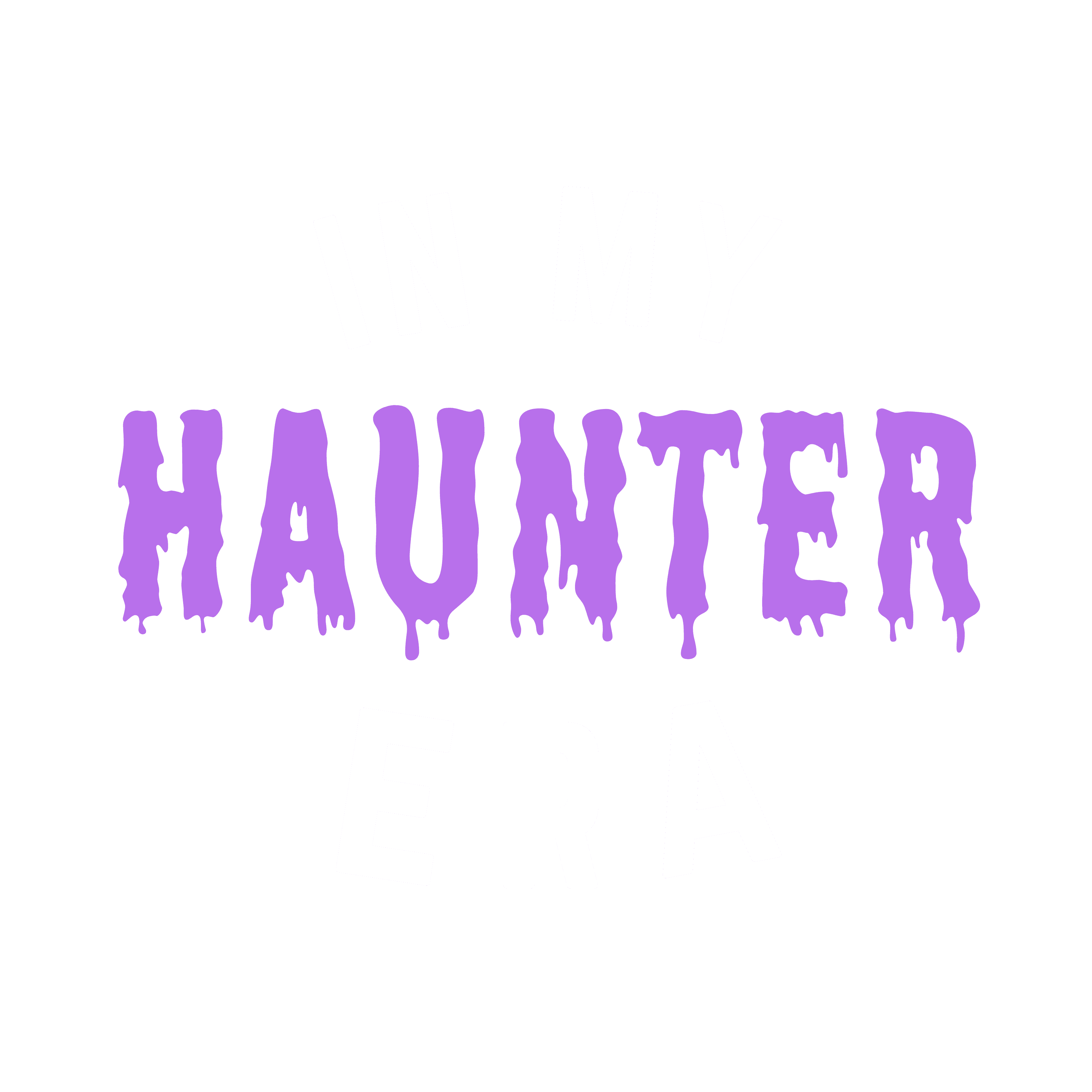 In My Haunter Era Tee (Curved) - Small / Red