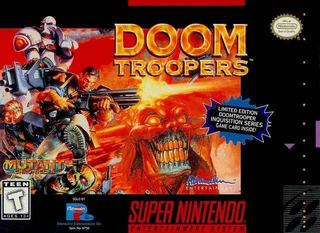 Doom Troopers (Super Nintendo) - Game Manual Only
