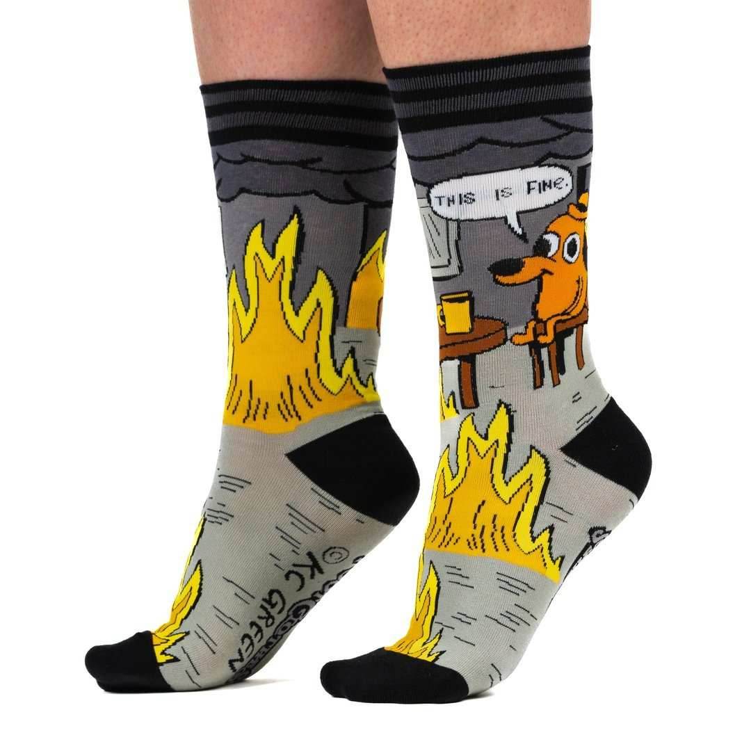 This is Fine Crew Sock Pack | 4 Pairs - 