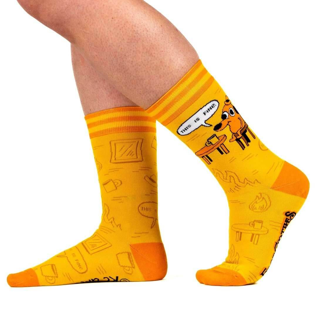 This is Fine Crew Sock Pack | 4 Pairs - 
