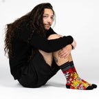 Metal This is Fine Crew Sock Pack | 2 Designs - 