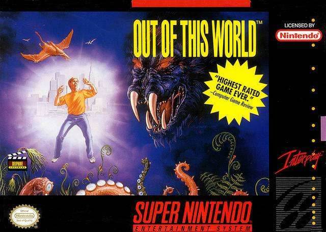 Out of This World (Super Nintendo) - Game Manual Only