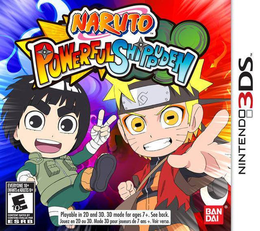 Naruto Powerful Shippuden (Nintendo 3DS) - Game Manual Only
