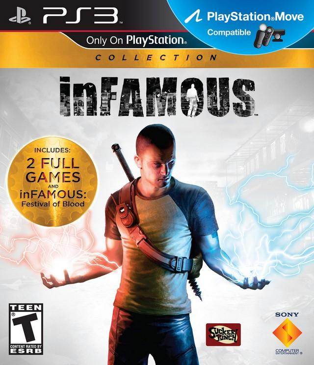 Infamous Dual Pack (1&2) (Playstation 3) - Game Manual Only