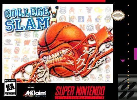 College Slam (Super Nintendo) - Game Only