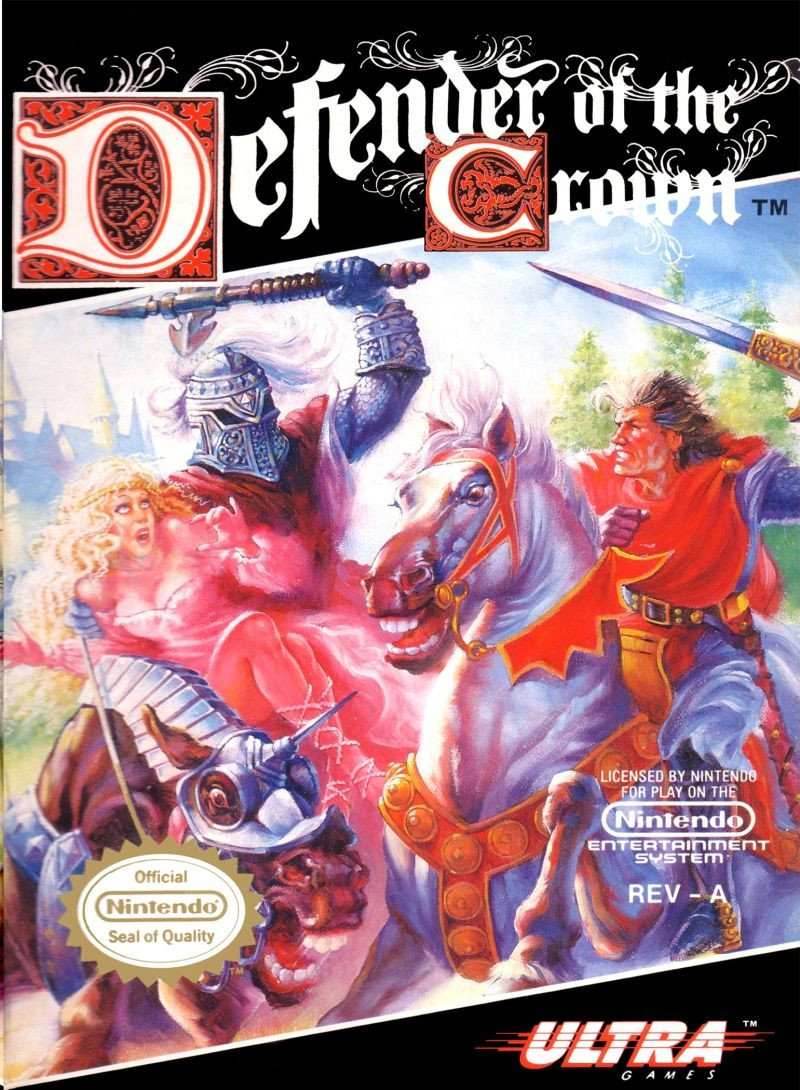 Defender of the Crown (Nintendo NES) - Game Manual Only