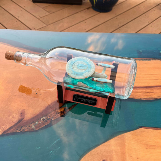 Star Trek NCC-1701-C Enterprise in a Bottle - 