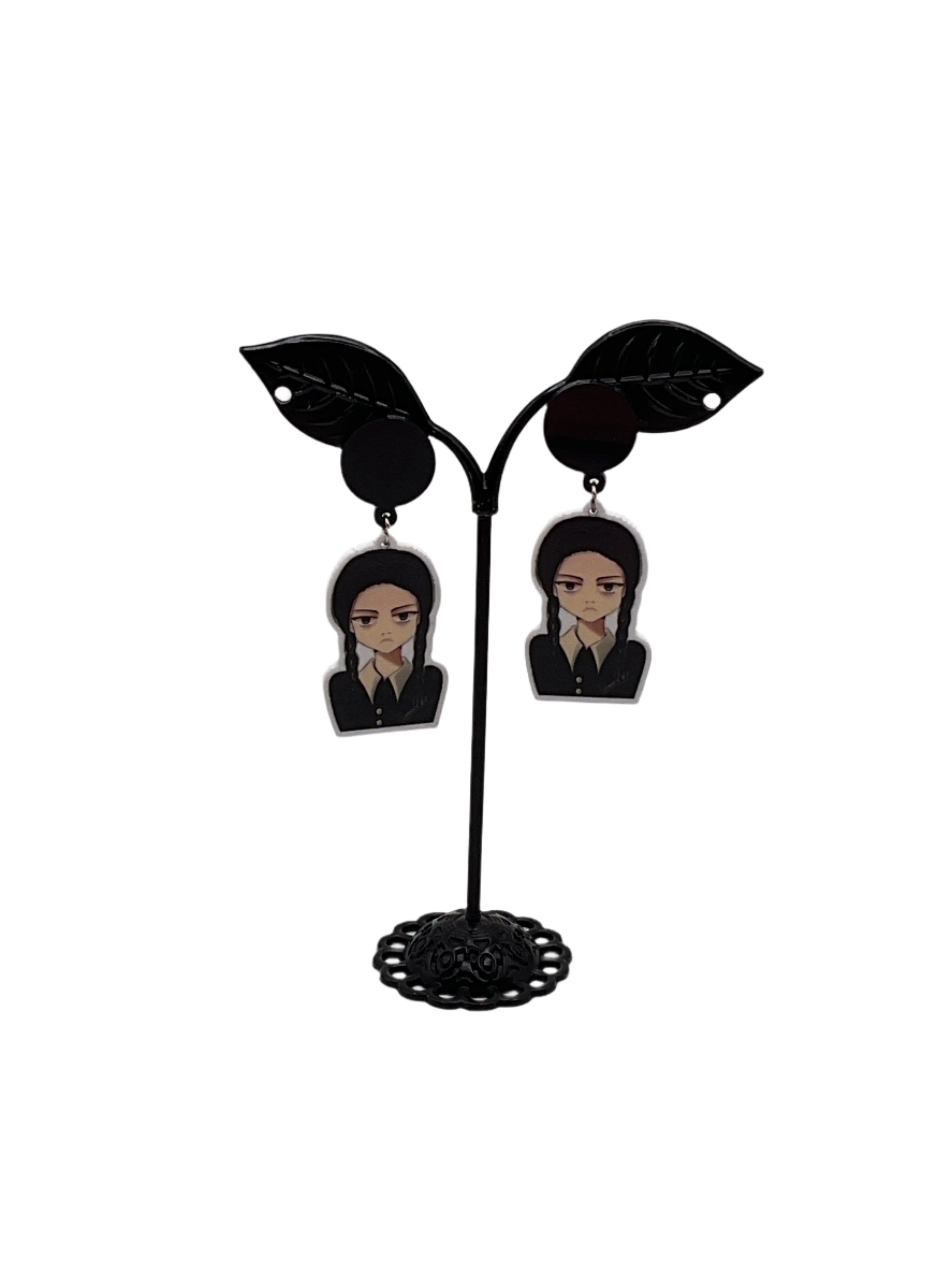 Cartoon Wednesday Earrings