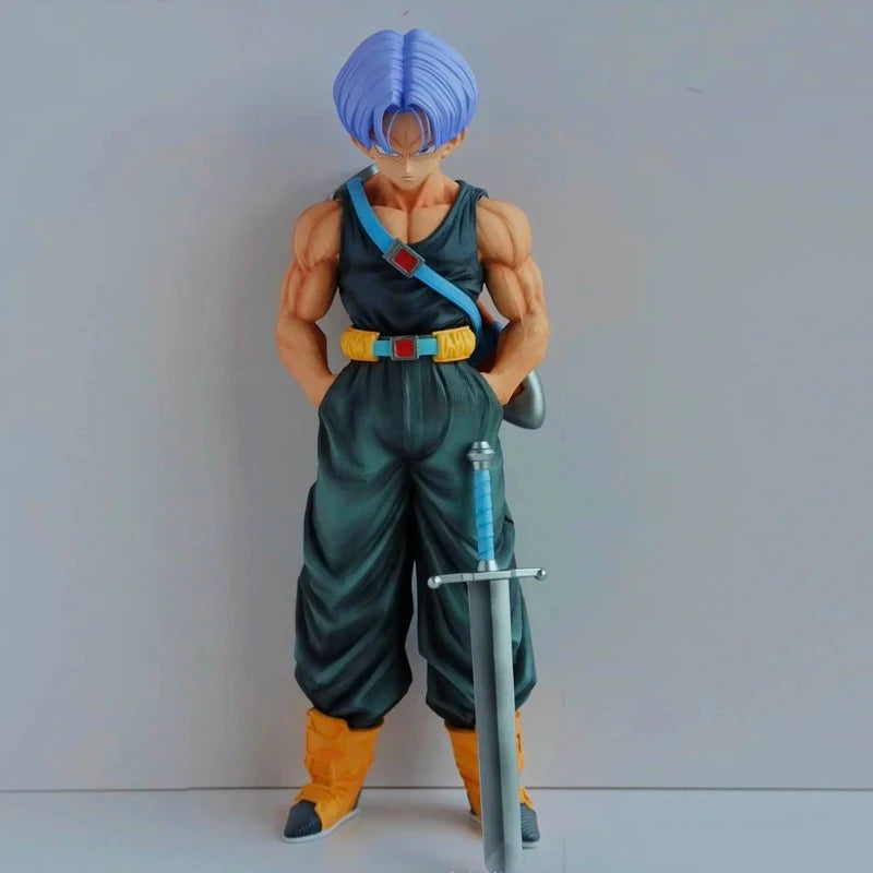 24cm Anime Dragon Ball Figures GK  Gohan krillin Vegeta Trunks Action Figures Z Warrior PVC Collection Model  Toys  Gifts