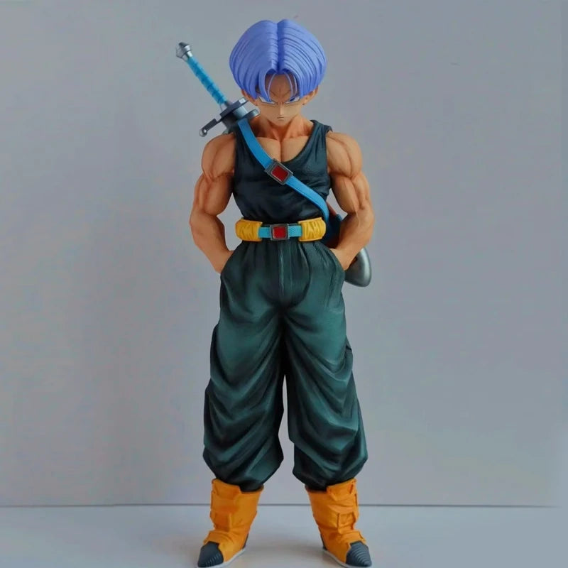 24cm Anime Dragon Ball Figures GK  Gohan krillin Vegeta Trunks Action Figures Z Warrior PVC Collection Model  Toys  Gifts