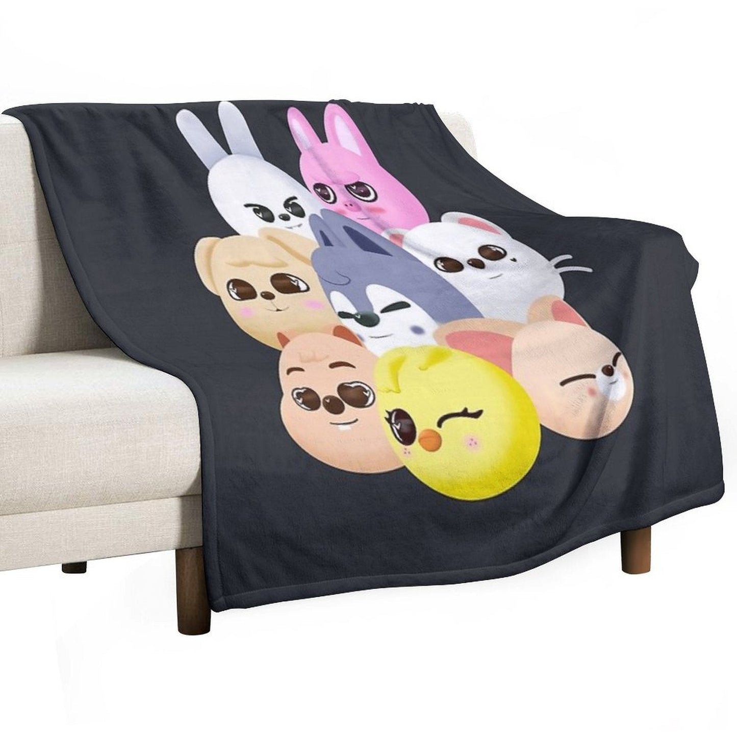SKZOO Stray Kids SKZ Throw Blanket