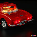 Light Kit for LEGO Chevrolet Corvette 1961 #10321 (Ver.2)
