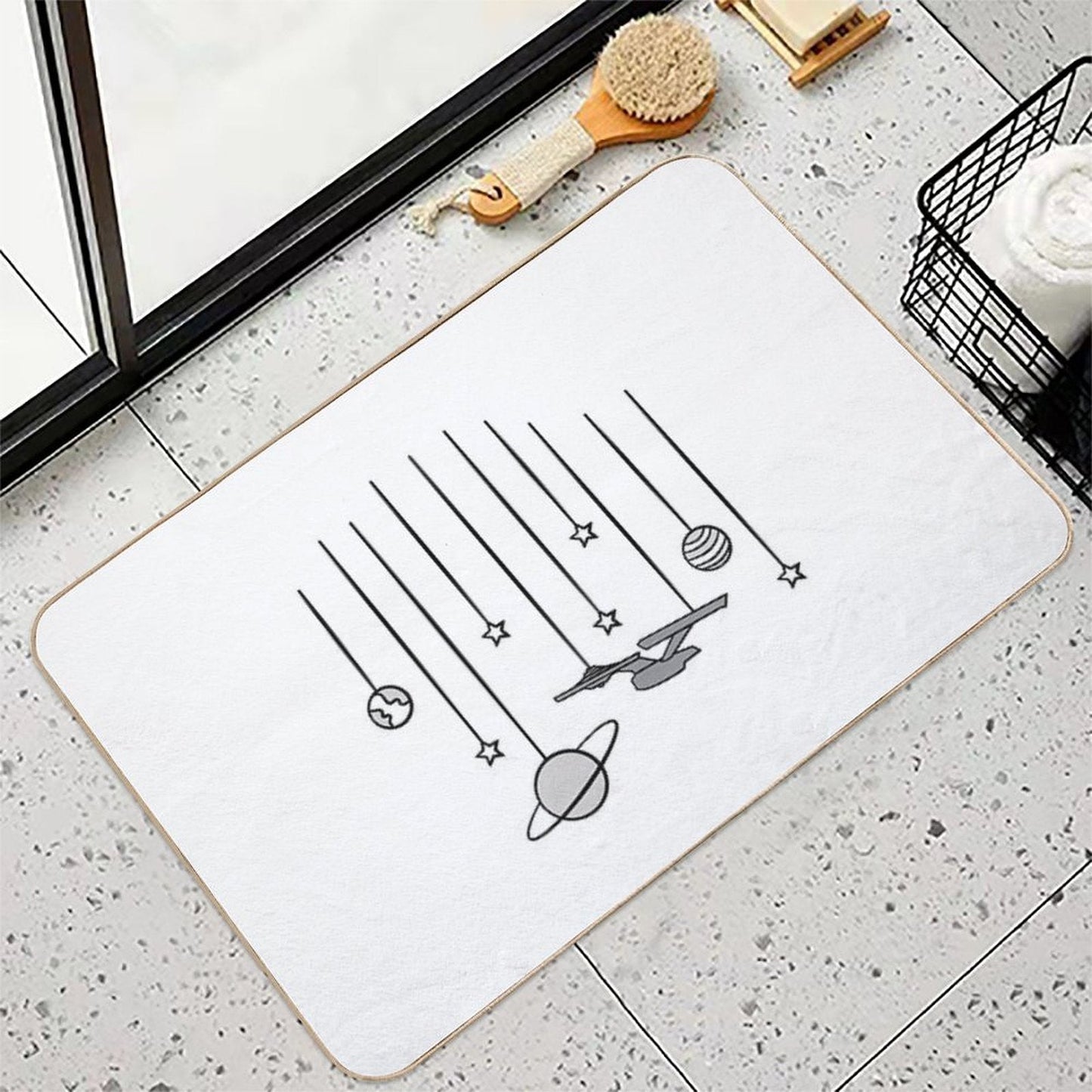 Star Trek USS Enterprise Bath Mat