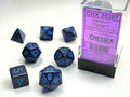 Speckled® Polyhedral Cobalt™ 7-Die Set Dnd Dice Set CHX25307 Blue/Black - 