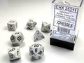 Speckled® Polyhedral Arctic Camo™ 7-Die Set Dnd Dice Set CHX25311 White/Black - 