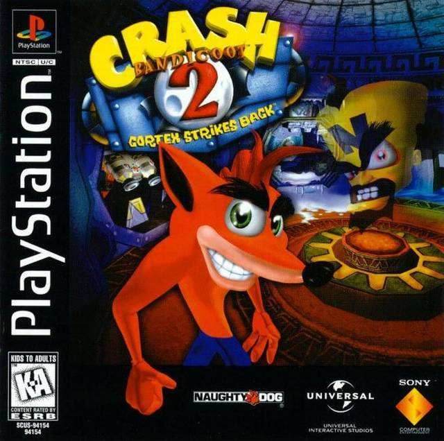 Crash Bandicoot 2: Cortex Strikes Back (Hologram Collectors Edition) (Playstation) - Game Manual Only