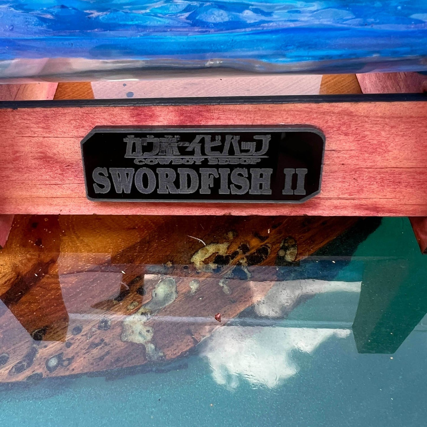 Cowboy Bebop Swordfish II in a Bottle - With Stand