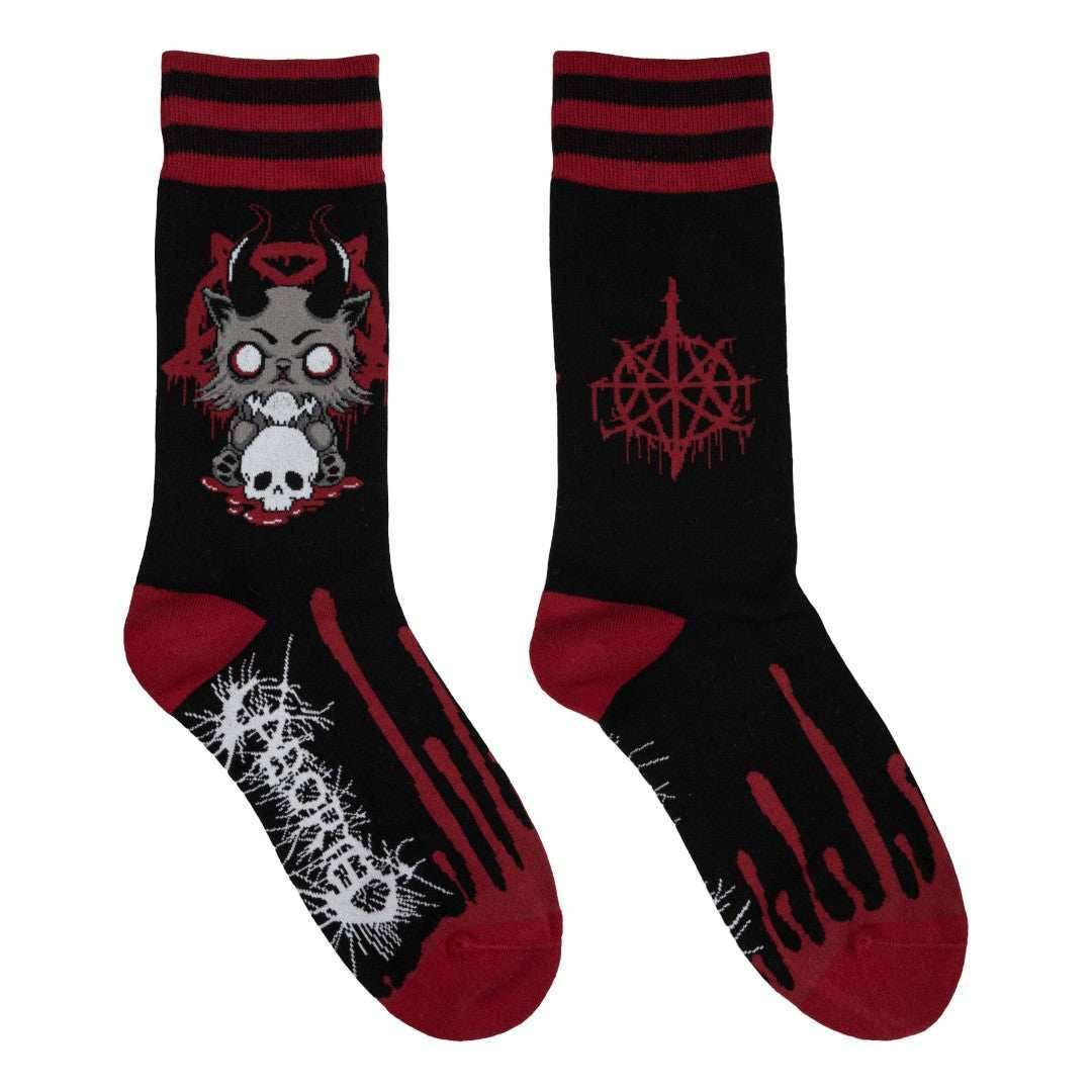 FootClothes x Aborted Super Cute Totally Normal Cats Pack | 2 Designs - 