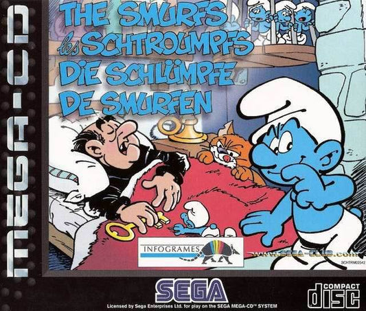 The Smurfs [European Import] (Sega CD) - Game Manual Only