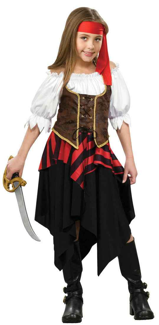 Forum Novelties Buccaneer Sweetie Girls Pirate Child Costume Size Small 4-6