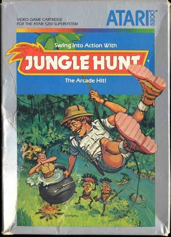 Jungle Hunt (Atari 5200) - Game Manual Only