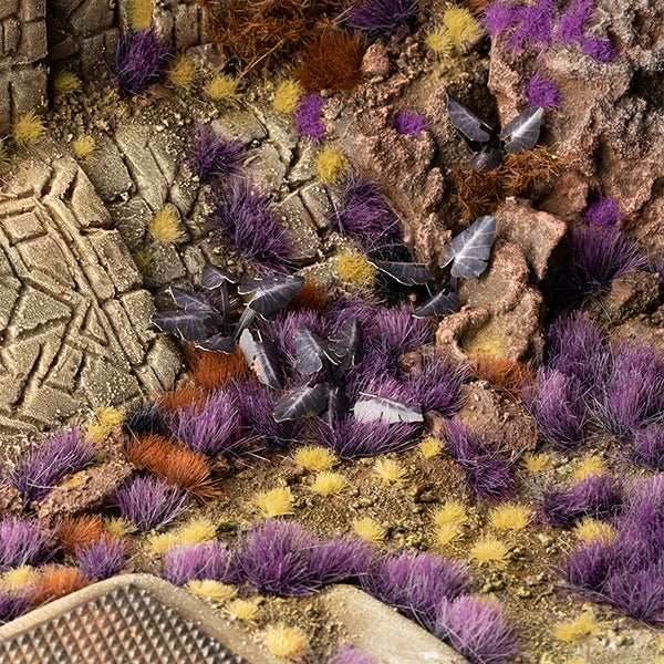 Gamers Grass Tufts: Alien Tufts- Purple 6mm- Wild - 