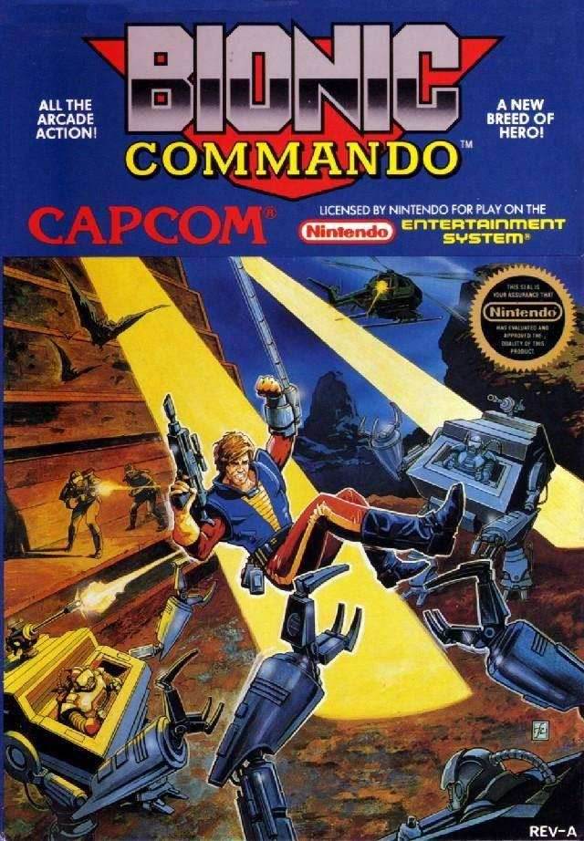 Bionic Commando (Nintendo NES) - Game Manual Only