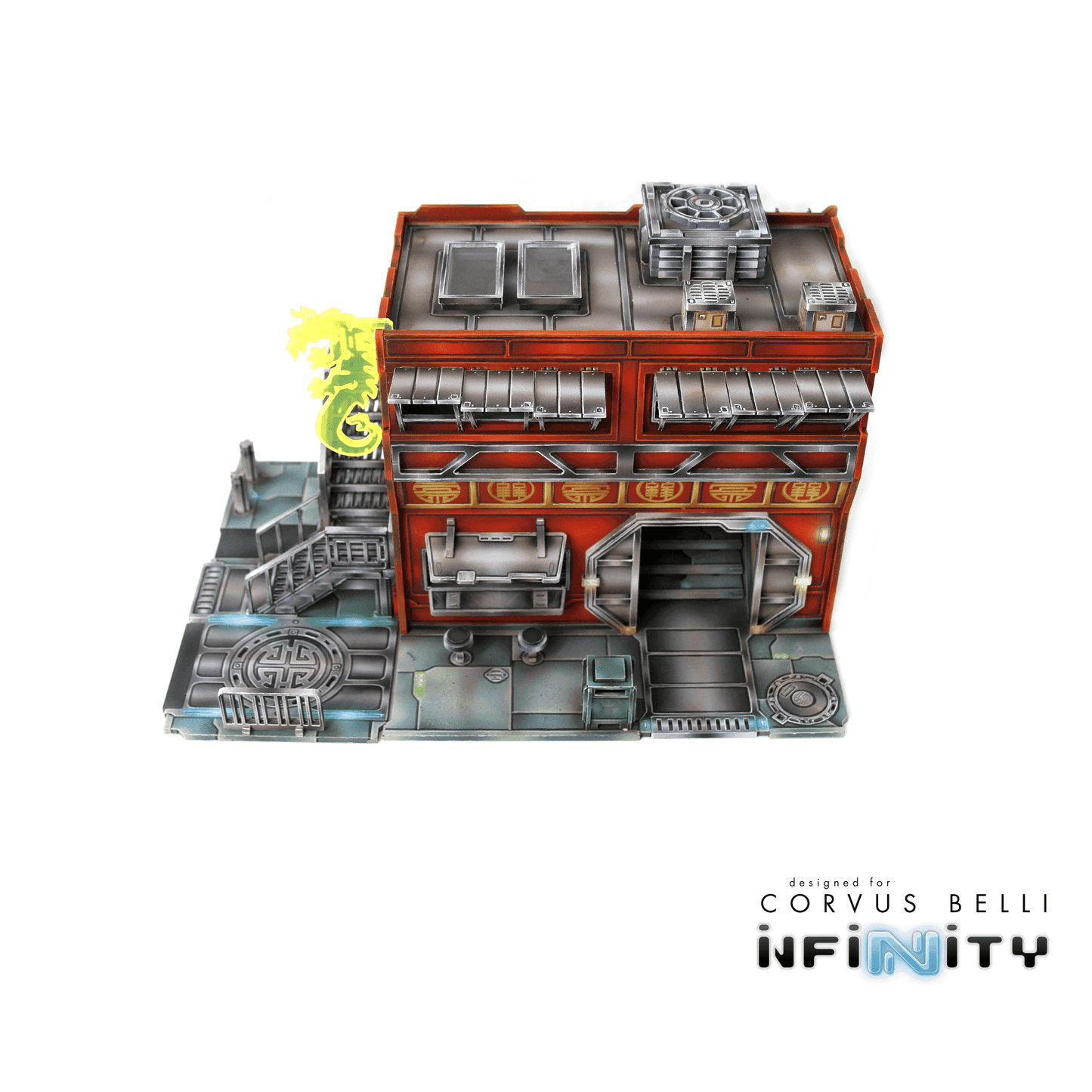 Xiguan Vendor Flat - Color Printed in Red