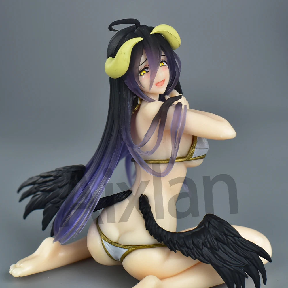 26cm Anime OVERLORD Figure Wedding Dress Albedo PVC Action Figure Toys Collectible Model Toys Kid Gift