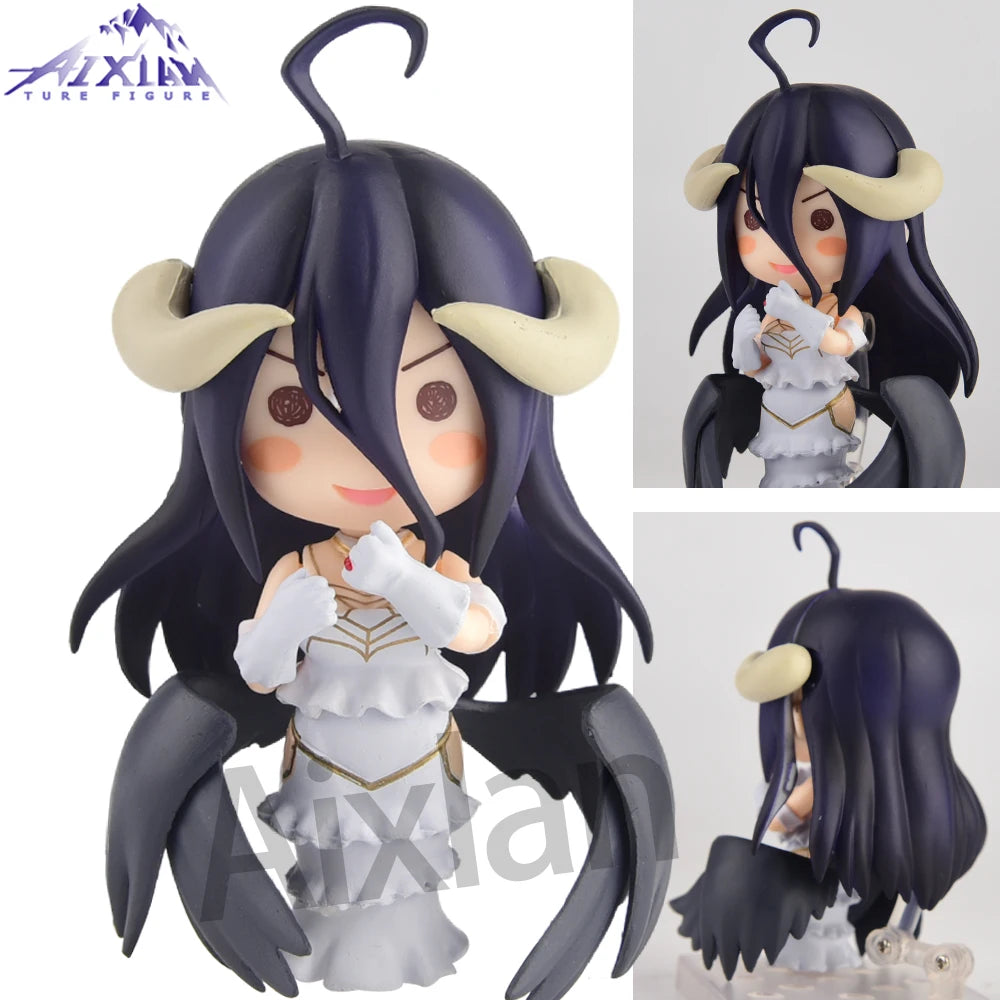 26cm Anime OVERLORD Figure Wedding Dress Albedo PVC Action Figure Toys Collectible Model Toys Kid Gift