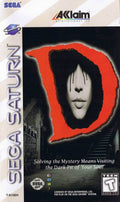 D (Sega Saturn) - Game Manual Only
