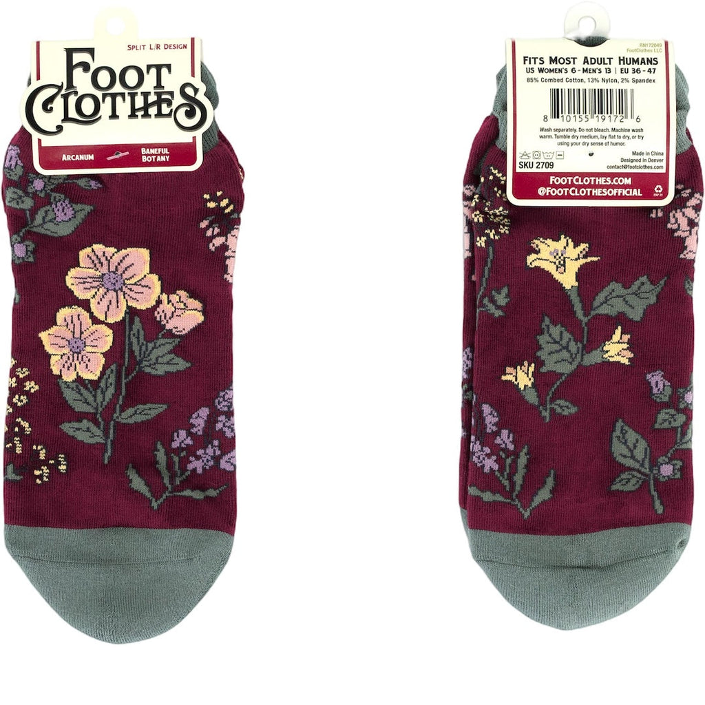 Baneful Botany Ankle Socks