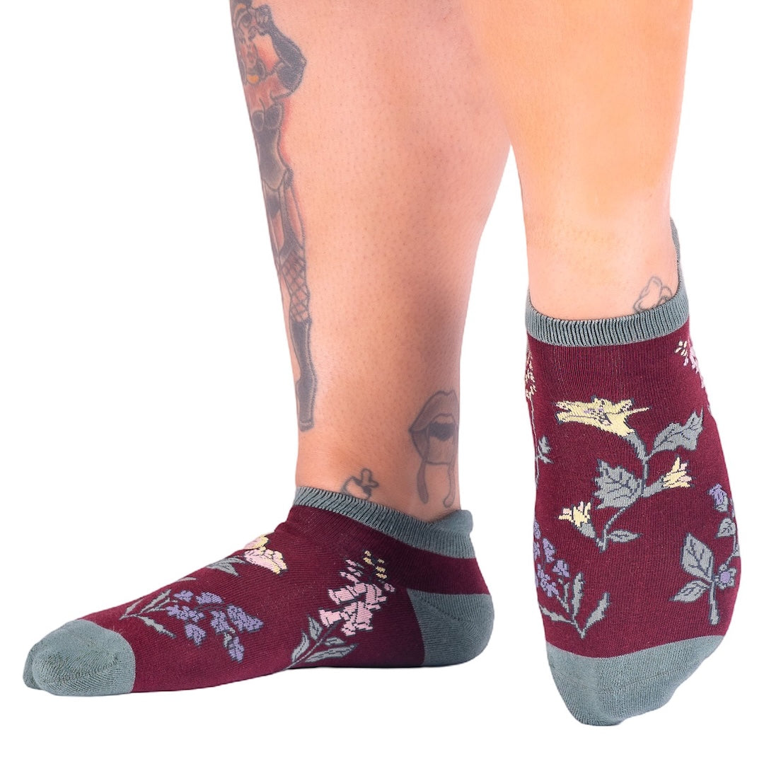 Baneful Botany Ankle Socks
